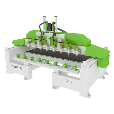 Фото Фрезерно-гравировальный станок с ЧПУ WoodTec T-2512x8 в интернет-магазине ToolHaus.ru